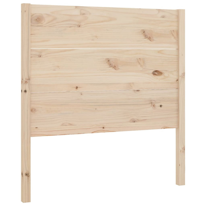 vidaXL tömör fenyőfa fejtámla 106 x 4 x 100 cm