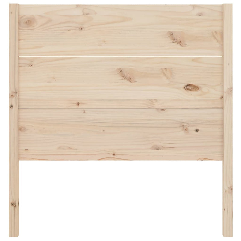 vidaXL tömör fenyőfa fejtámla 106 x 4 x 100 cm