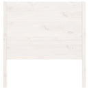 vidaXL fehér tömör fenyőfa fejtámla 106 x 4 x 100 cm