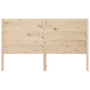 vidaXL tömör fenyőfa fejtámla 206 x 4 x 100 cm