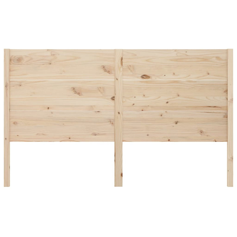 vidaXL tömör fenyőfa fejtámla 206 x 4 x 100 cm