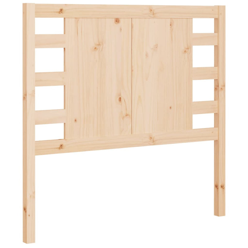 vidaXL tömör fenyőfa fejtámla 81 x 4 x 100 cm
