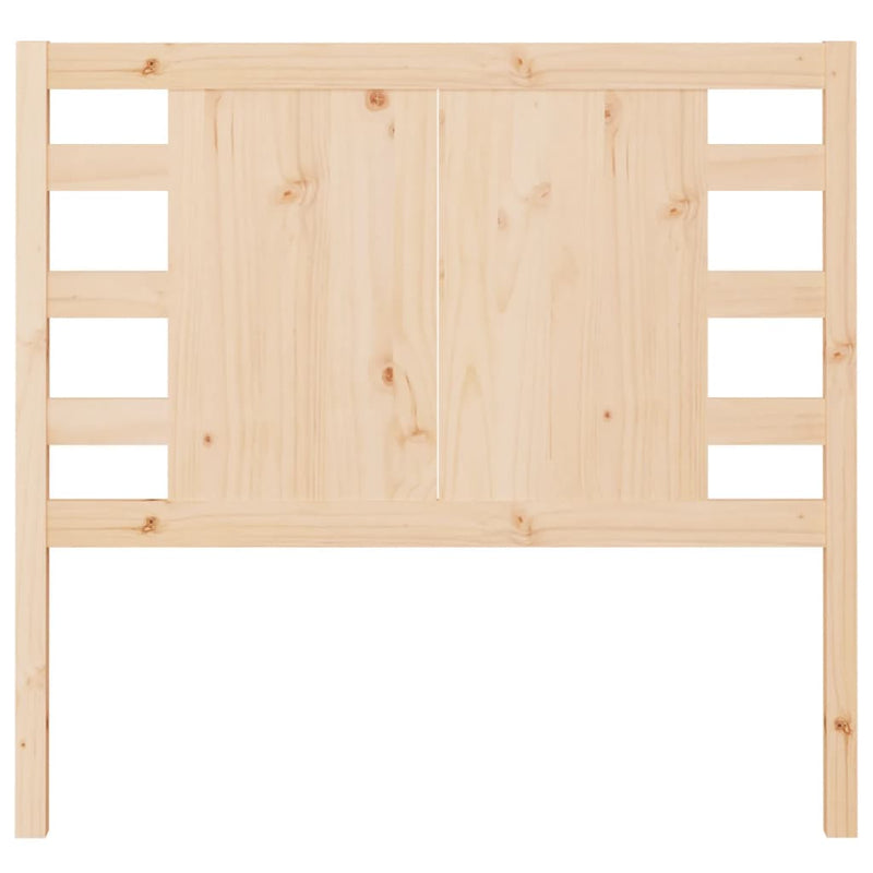 vidaXL tömör fenyőfa fejtámla 81 x 4 x 100 cm