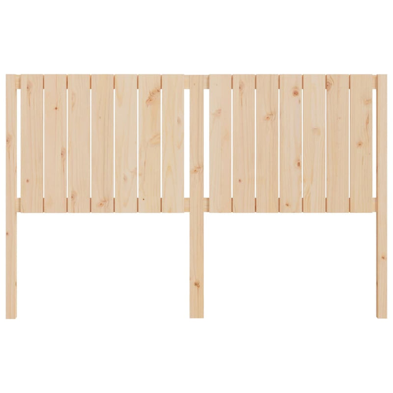 vidaXL tömör fenyőfa ágyfejtámla 165,5 x 4 x 100 cm