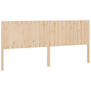 vidaXL tömör fenyőfa ágyfejtámla 205,5 x 4 x 100 cm
