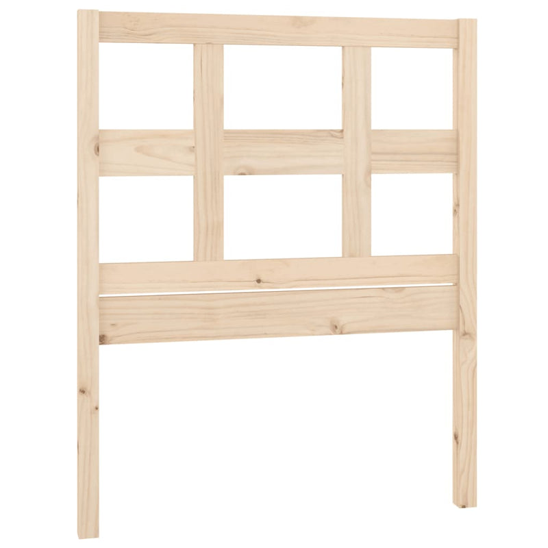 vidaXL tömör fenyőfa ágyfejtámla 95,5 x 4 x 100 cm