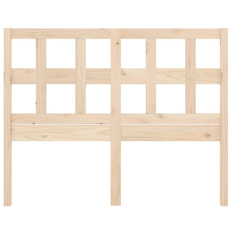vidaXL tömör fenyőfa ágyfejtámla 205,5 x 4 x 100 cm