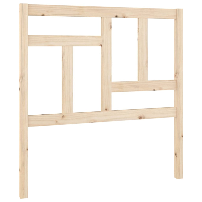 vidaXL tömör fenyőfa ágyfejtámla 80,5 x 4 x 100 cm