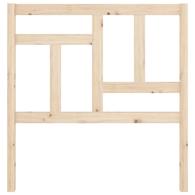 vidaXL tömör fenyőfa ágyfejtámla 80,5 x 4 x 100 cm