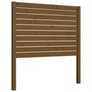 vidaXL mézbarna tömör fenyőfa ágyfejtámla 106 x 4 x 100 cm