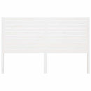 vidaXL fehér tömör fenyőfa ágyfejtámla 166 x 4 x 100 cm