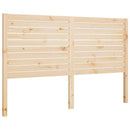 vidaXL tömör fenyőfa ágyfejtámla 206 x 4 x 100 cm