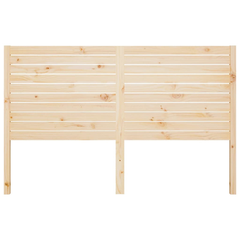 vidaXL tömör fenyőfa ágyfejtámla 206 x 4 x 100 cm