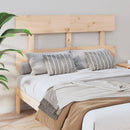 vidaXL tömör fenyőfa ágyfejtámla 124x3x81 cm