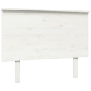 vidaXL fehér tömör fenyőfa ágyfejtámla 104x6x82,5 cm
