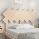 vidaXL tömör fenyőfa ágyfejtámla 122,5x3x80,5 cm