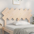 vidaXL tömör fenyőfa ágyfejtámla 132x3x81 cm
