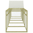 vidaXL impregnált tömör fenyőfa tyúkól 500 x 100 x 150 cm