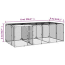 vidaXL impregnált tömör fenyőfa tyúkól 600 x 300 x 200 cm