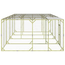 vidaXL impregnált tömör fenyőfa tyúkól 800 x 400 x 200 cm