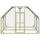 vidaXL impregnált tömör fenyőfa tyúkól 268 x 200 x 190 cm