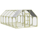 vidaXL impregnált tömör fenyőfa tyúkól 268x500x190 cm