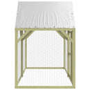 vidaXL impregnált tömör fenyőfa tyúkól 200x100x150 cm