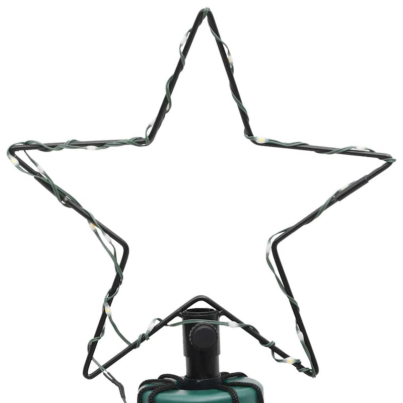 vidaXL kúp alakú karácsonyfa 108 hideg fehér LED-del 70 x 180 cm