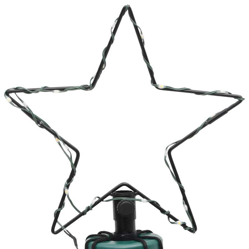 vidaXL kúp alakú karácsonyfa 732 meleg fehér LED-del 160 x 500 cm