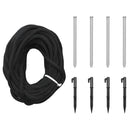 vidaXL kúp alakú karácsonyfa 732 meleg fehér LED-del 160 x 500 cm