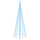 vidaXL karácsonyfa cövekkel 732 kék LED-del 500 cm