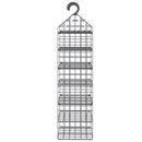 vidaXL akasztós szekrényelrendező 7 polccal