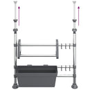 vidaXL alumínium állítható konyhai elrendező