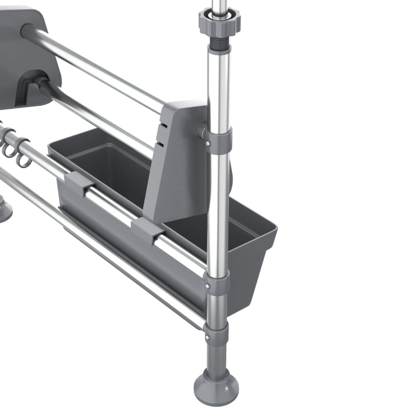 vidaXL alumínium állítható konyhai elrendező