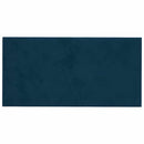 vidaXL 12 db kék bársony fali panel 30 x 15 cm 0,54 m²