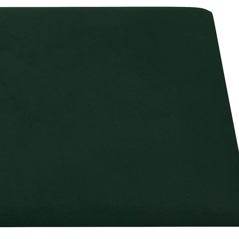 vidaXL 12 db sötétzöld bársony fali panel 30 x 15 cm 0,54 m²