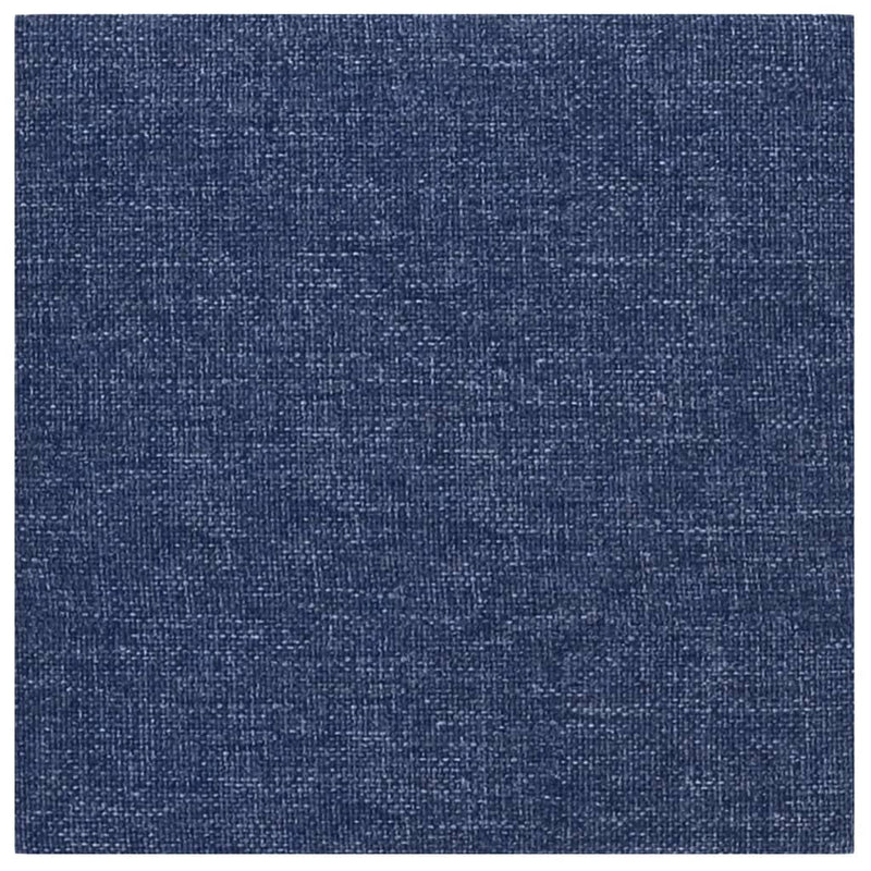 vidaXL 12 db kék szövet fali panel 30 x 30 cm 1,08 m²