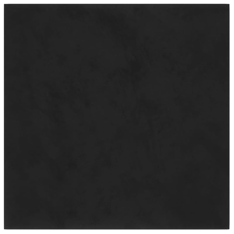 vidaXL 12 db fekete bársony fali panel 30 x 30 cm 1,08 m²