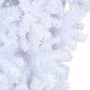 vidaXL fehér fordított műkarácsonyfa állvánnyal 180 cm