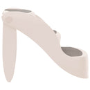 vidaXL krémszínű műanyag összecsukható 3 fokos kutyalépcső 50x38x38 cm