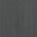 vidaXL szürke tömör fenyőfa ágykeret 200x200 cm