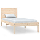 vidaXL tömör fenyőfa ágy matrac nélkül 90 x 200 cm