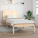 vidaXL tömör fenyőfa ágy matrac nélkül 90 x 200 cm