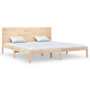 vidaXL tömör fenyőfa ágy matrac nélkül 200 x 200 cm