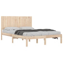 vidaXL Super King tömör fa ágykeret 180 x 200 cm