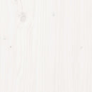 vidaXL Small Single fehér tömör fa ágykeret 75 x 190 cm