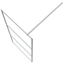 vidaXL ezüstszínű átlátszó ESG üveg zuhanyfal 90 x 195 cm