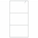 vidaXL ezüstszínű átlátszó ESG üveg zuhanyfal 100 x 195 cm