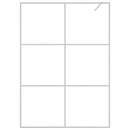 vidaXL ezüstszínű átlátszó ESG üveg zuhanyfal 140x195 cm