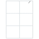 vidaXL fehér átlátszó ESG üveg zuhanyfal 140 x 195 cm